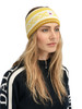Dale of Norway - Dystingen Headband: Honey/Off White/Mustard, 26801-O01_model wearing Headband
