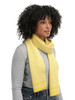 Dale of Norway - Cortina Scarf: Sweet Honey/Off-White, 11761-O01_model