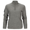 Amundsen - Women's Peak 1/2 Zip: Light Grey, WSW02-2-800_product front