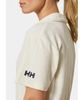 Helly Hansen - Siren Women's Towelling Dress: Snow, 34456-047_embroidered logo detail