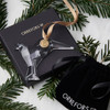 2024 Orrefors Annual Christmas Ornament - Homage Dove, 6490833_with gift box