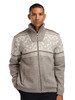 Dale of Norway - Hardanger Men's Windstopper Full-Zip Sweater: Vanilla Sugar/Natural White/Nutmeg Mel., 85691-M00_Model front detail
Photo credits: Dale of Norway
