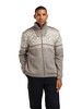 Dale of Norway - Hardanger Men's Windstopper Full-Zip Sweater: Vanilla Sugar/Natural White/Nutmeg Mel., 85691-M00_Model front closed jacket
Photo credits: Dale of Norway