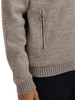 Dale of Norway - Hardanger Men's Windstopper Full-Zip Sweater: Vanilla Sugar/Natural White/Nutmeg Mel., 85691-M00_Pocket feature
Photo credits: Dale of Norway
