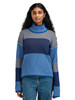 Dale of Norway - Skarstind Women's Sweater: Ultramarine/Ice Blue/Wine, 95661-Q00_Model front detail
Photo Credits: Dale of Norway