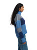 Dale of Norway - Skarstind Women's Sweater: Ultramarine/Ice Blue/Wine, 95661-Q00_Model right side
Photo Credits: Dale of Norway