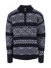 Dale of Norway - Rasletind Men's 1/4 Zip Sweater: Navy/Light Blue Mel., 96111-C00_Product
Photo Credits: Dale of Norway