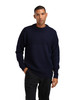Dale of Norway - Lusa Men's Crewneck Sweater: Navy, 96191-C00_Model front
Photo Credits: Dale of Norway