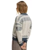 Dale of Norway - Hannah Women's Cardigan: Off White/Steel/Light Charcoal, 85841-A00_Model back
Photo credits: Dale of Norway
Heavyweight mid-layer with loose fit, round neck, Norwegian pewter buttons, and vintage inspired design.