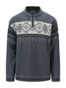 Dale of Norway - Blyfjell Unisex 1/4 Zip Sweater: Steel/Off White/Navy, 95021-H01_Product
Photo Credits: Dale of Norway
100% Norwegian wool mid layer sweater with medium high neck and t-sleeves