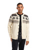 Dale of Norway - Veafjord Men's Cardigan: Cream/Mountainstone/Coffee, 85731-A00_Model front
Photo Credits: Dale of Norway