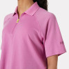 Helly Hansen - In-Shore Zip Crop Women's Polo: Meta Pink (34481-089)Front detail