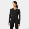 Helly Hansen - Lifa Active Stripe Crew Women's Top: Black, 49413-990_model front
Photo credits: Helly Hansen