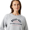 Helly Hansen - Women's Bliss Sweatshirt: Grey Melange, 54465-949_front detail
Photo credits: Helly Hansen