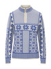 Dale of Norway - Vardasen Women's 1/4 Zip Sweater: Off White/Ultramarine, 96361-A00_product
Photo Credits: Dale of Norway