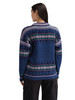 Dale of Norway - Albertville Women's Sweater: Indigo/Navy/Light Purple, 96321-C00_model back
Photo credits: Dale of Norway
Featuring an authentic Norwegian Olympic-inspired pattern, heavy knit 100% wool construction, relaxed fit, crew neck, and premium Scandinavian craftsmanship designed and knitted in Norway.