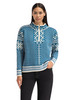 Dale of Norway - Leknes Women's 1/4 Zip Sweater: Arctic Blue/Off White/Navy, 95921-C02
Photo credits: Dale of Norway