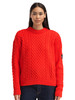 Dale of Norway - Stalheim Women's Sweater: Orange (Roth Red), 96461-K00_model front detail
A chunky Norwegian wool knit with cable moss and honeycomb texture
Photo Credits: Dale of Norway