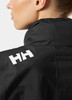 Helly Hansen - Women's Crew 2.0 Hooded Sailing Jacket: Black, 34448-990_Printed logo detail
Photo credits: Helly Hansen