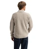 Dale of Norway - Jordalen Men's 1/4 Zip Sweater: Sand Mel, 96391-P00_Model Back
Photo credits: Dale of Norway
A traditional Norwegian wool sweater with cable knit, moss stitch and honeycomb pattern, quarter zip collar, designed and knitted in Norway.