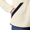 Helly Hansen - Women's Rig Fleece 1/2 Zip: Cream/Navy, 54082-035_pocket detail