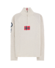 Amundsen Sports - Boiled Ski Sweater Men's Half Zip: Oatmeal (MSW32.1.600)_product front