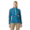 Helly Hansen - Maridalen Women's Printed Fleece: Dark Mint, 63430-472_model front