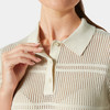 Helly Hansen - Salt Knit Women's Polo: Cream, 34400-034_collar detail