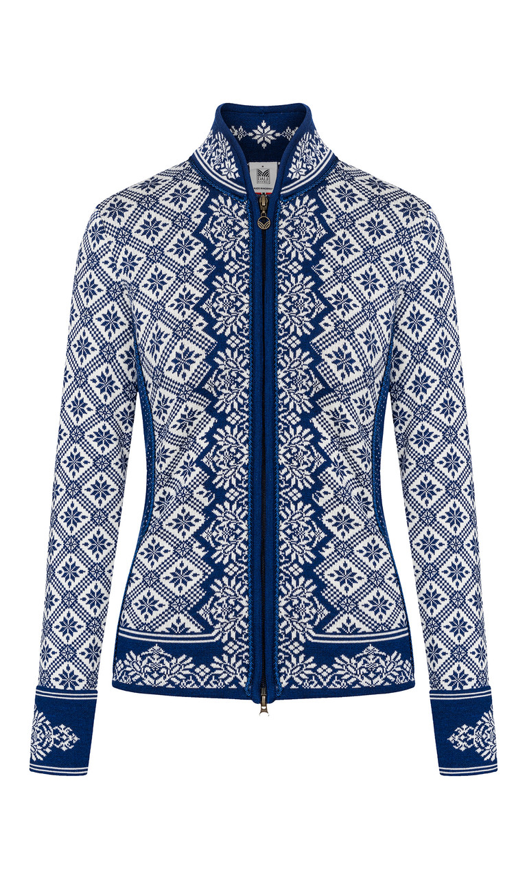 Dale of Norway - Christiania Women's Cardigan: Atlantic Mel/Off