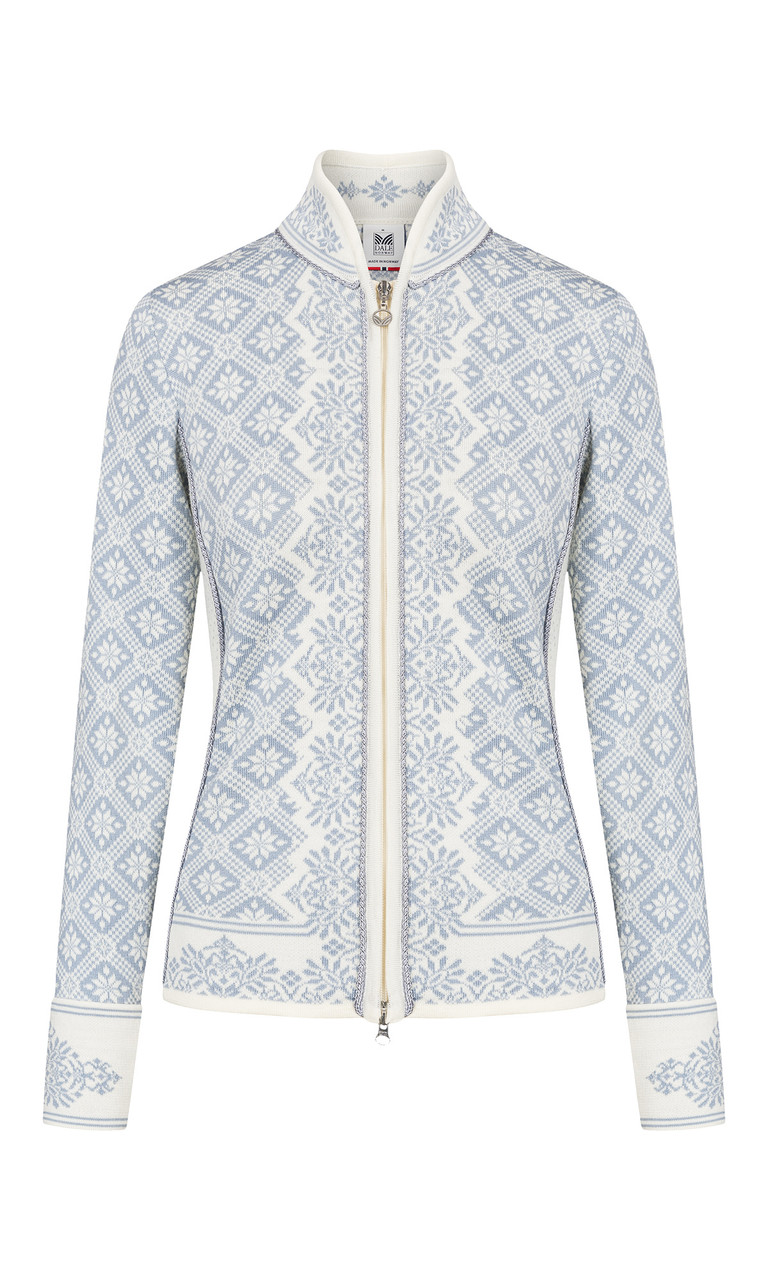 Dale of Norway - Christiania Women's Cardigan: Metal Gray/Off
