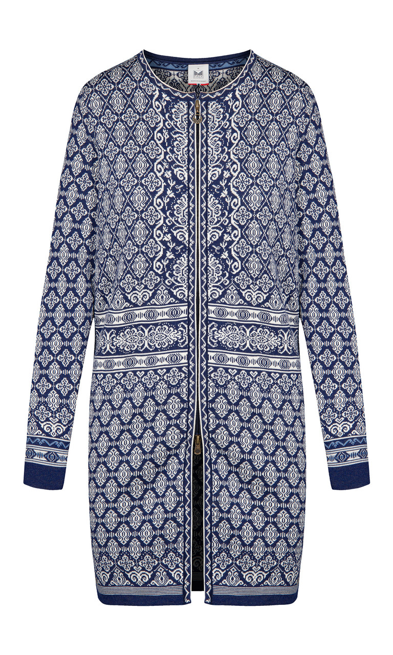 Dale of Norway - Ingeborg Women's Cardigan: Electric Storm/Off