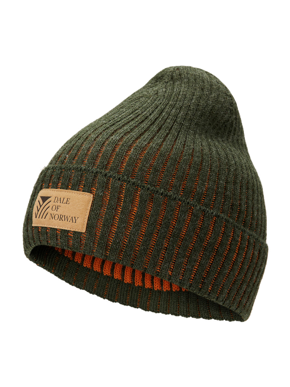 Dale of Norway - Alvoy Hat: Dark Green/Orange Peel, 48931-N00