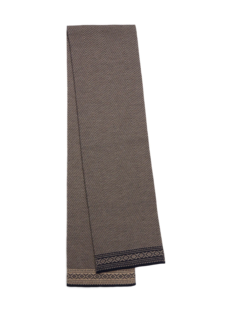 Dale of Norway - Cortina Scarf: Marine/Mountainstone, 11761-C00