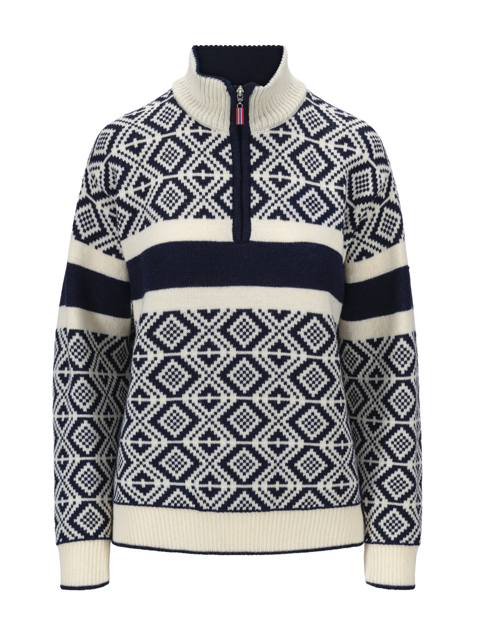 ミラノ・コルティナ2026オリンピック ニットセーター Dale of Norway - Team Norway Cortina 2026 Women's Sweater: Navy