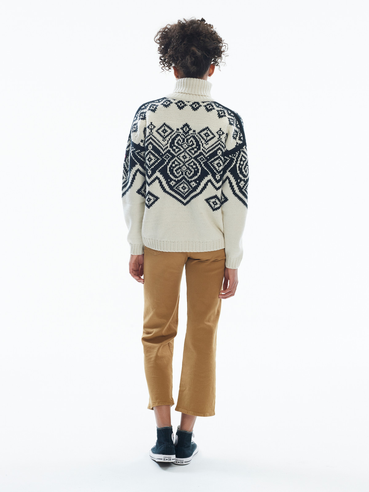 Dale of Norway Falun Sweater for women in Off White | The Nordic Shop