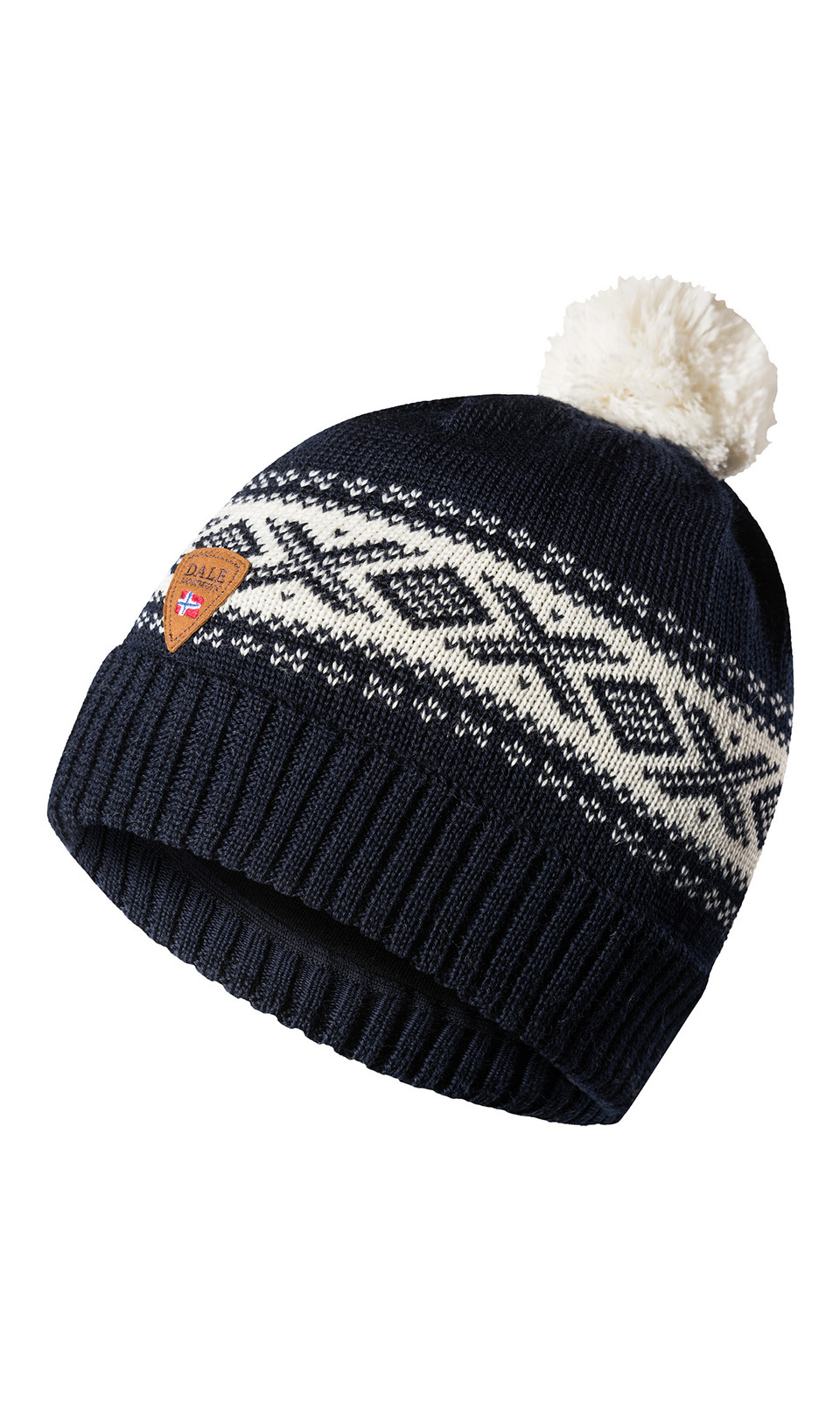 Dale of Norway Cortina Kids Hat 4/8 - Navy/Off White, 43341-_product