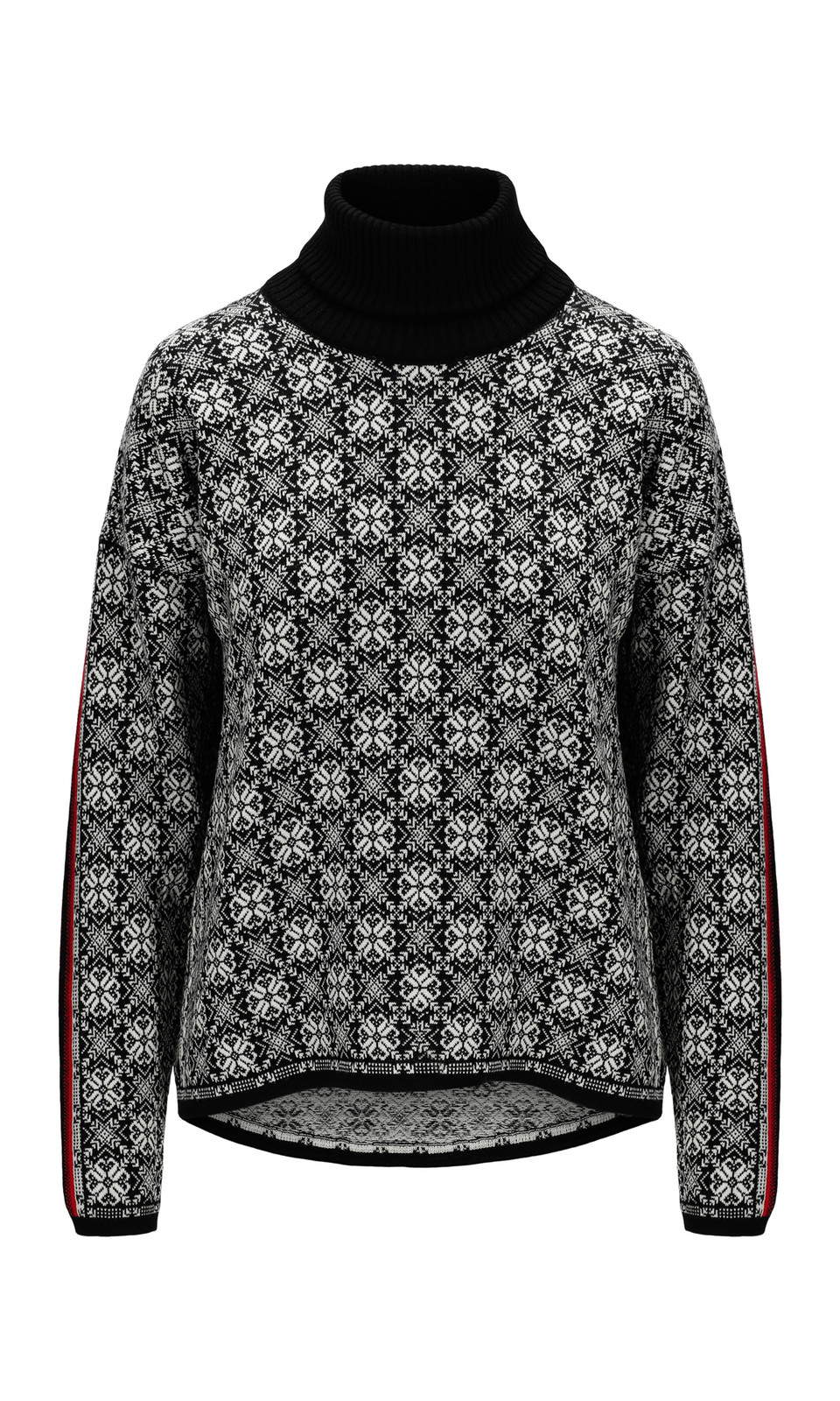 Dale of Norway Frida Women's Sweater F - Black/Offwhite, 94541F