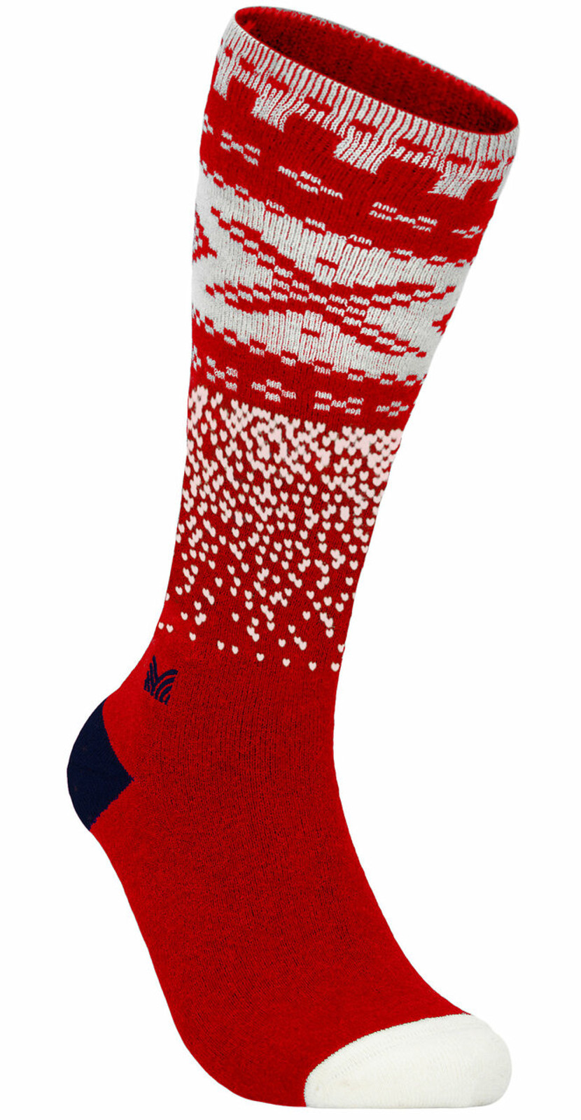 Dale of Norway Cortina Sock High, Raspberry/Off White/Navy, 50111B_product