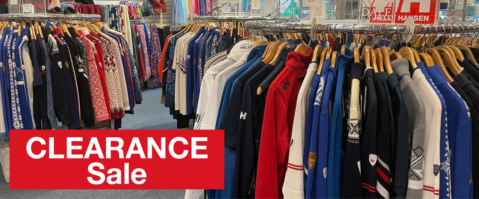 CLEARANCE SALE