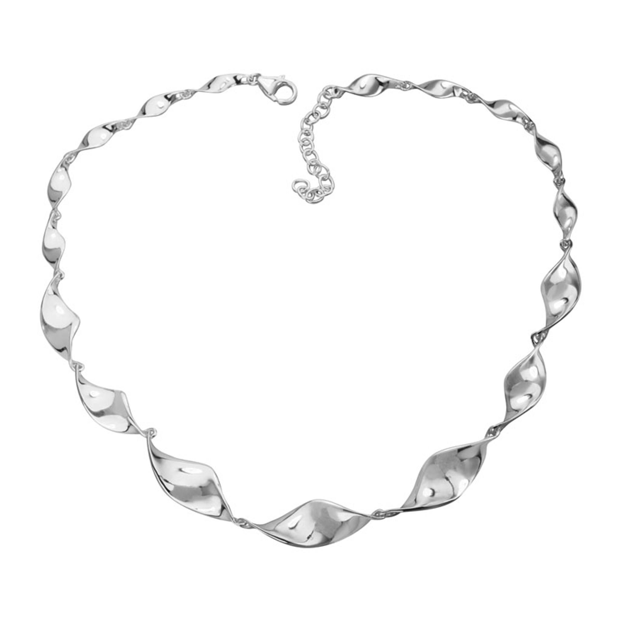 Danish Silversmiths Shiny Twist Necklace | The Nordic Shop