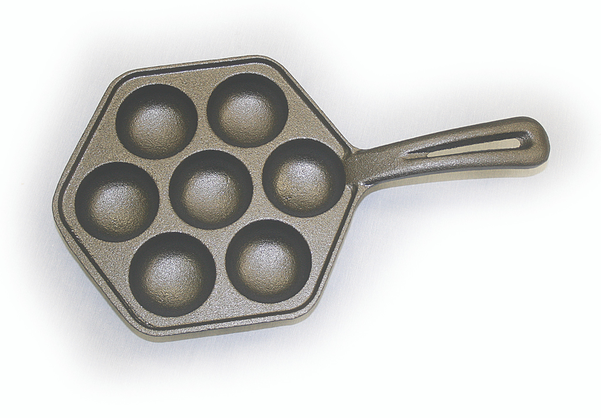 Cast Iron Aebleskiver Pan – SCI