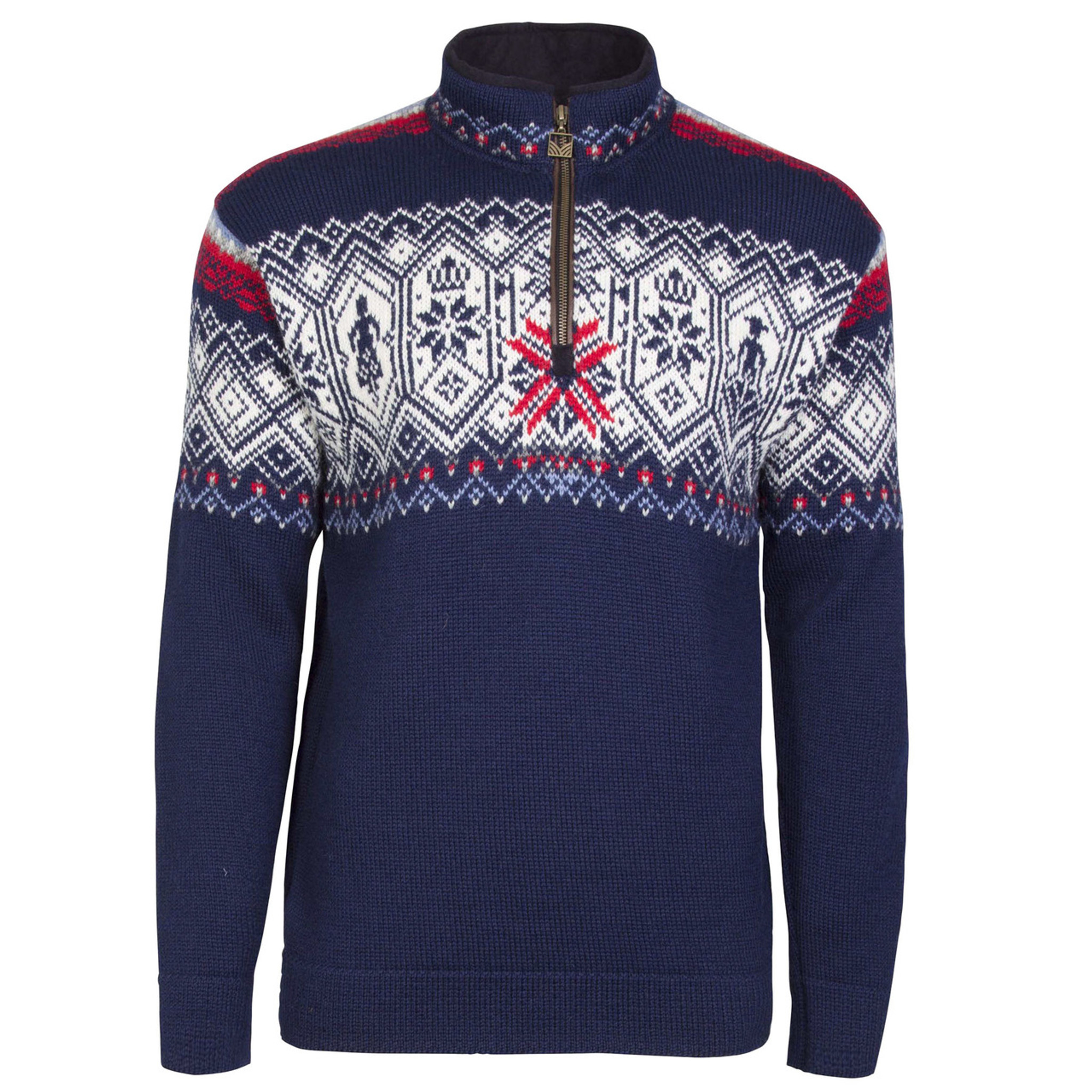 Dale of Norway Norge Mens Sweater in Navy | The Nordic Shop