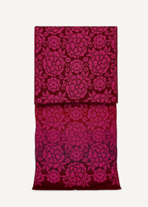 Oleana - Flowers Scarf: Burgundy, 340-K_product