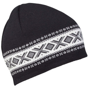 Dale of Norway, Cortina Merino Hat in Black/Off White, 48211-F