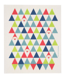Swedish Christmas Dishcloth - Holiday Triangles 219.91