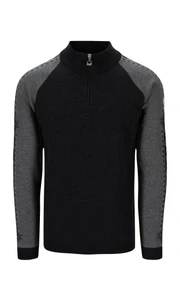 Dale of Norway - Geilo Men's 1/4 Zip Sweater: Dark Charcoal/Smoke, 95041-E_product
Photo credits: Dale of Norway
Lightweight mid layer with raglan sleeves in merino wool
