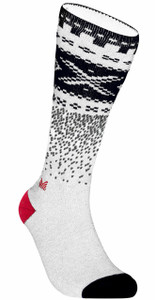 Dale of Norway - Cortina Knee Socks: Off White/Navy/Raspberry, 50111-A_product