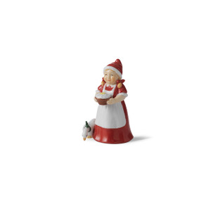 Royal Copenhagen 2021 Annual Santa's Wife Figurine 4"