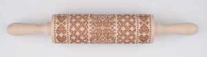  Engraved Wood Rolling Pin - Nordic Knit (249.04)