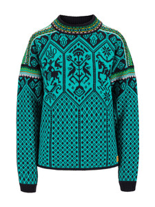 Dale of Norway - 1994 Women's Sweater: Peacock/Navy/Light Purple, 95881-G00_product